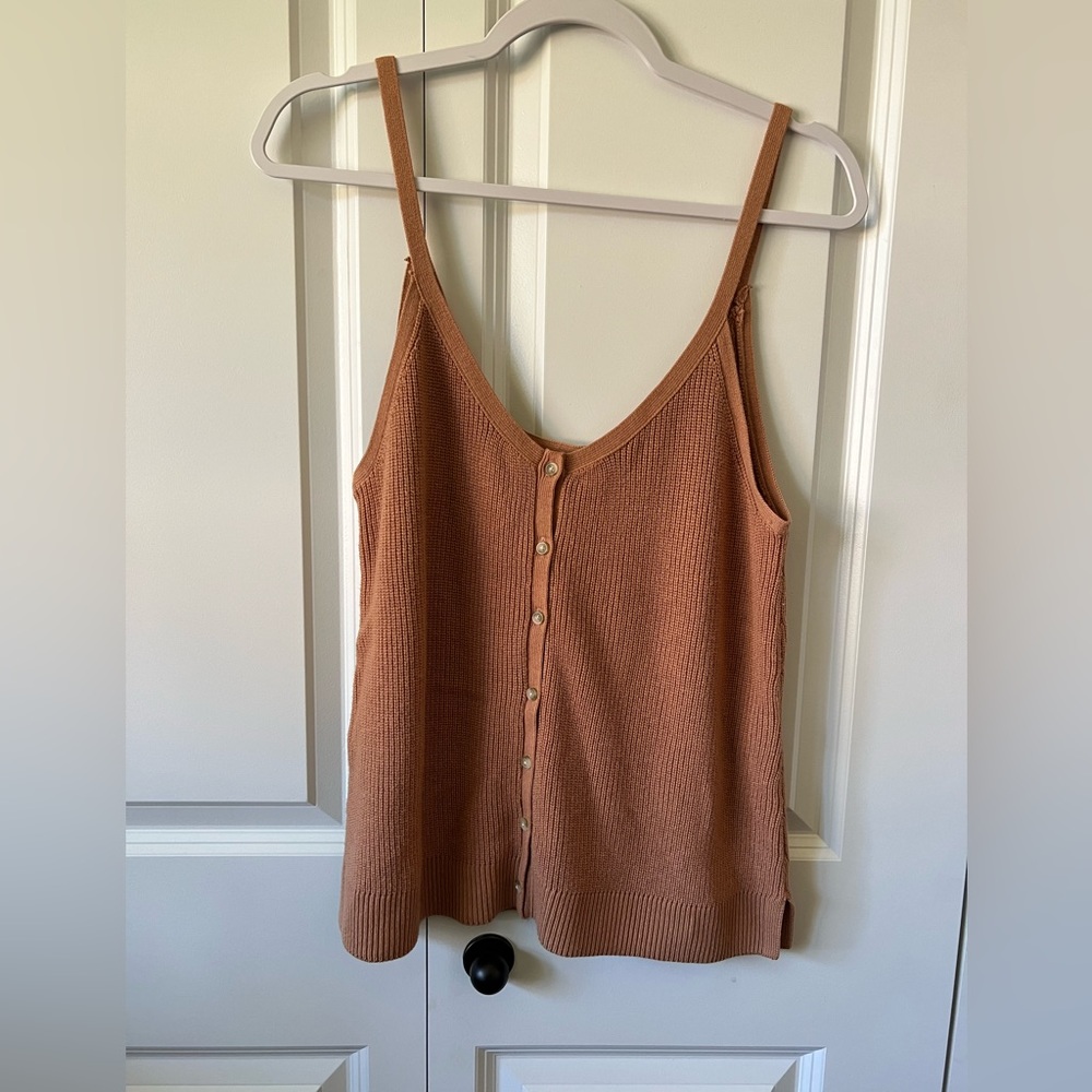 A&F sweater tank